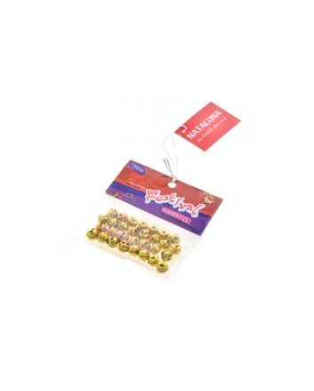 SET 40 CAMPANELLE RAME 10MM ORO