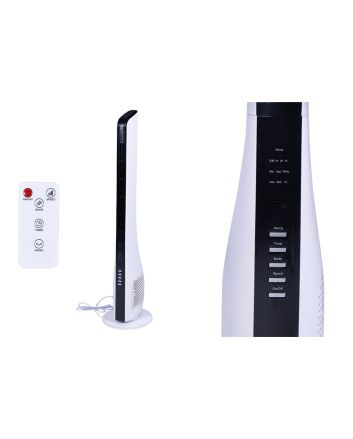 VENTILATORE A TORRE CON TELEC.+TIMER 40W PD30