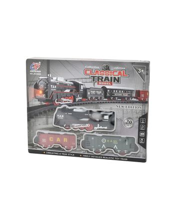 TRENINO ELETTRIC BATT.MUSIC/LUCI M.1293 20PZ