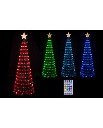 ALBERO POP UP 180CM 304LED C/TRASF.U/EST+TEL.