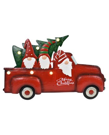 DECORAZIONE CON LUCI E TIMER 50X4X32CM M.454