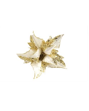 FIORE C/CLIP M.W1-22209 PANNA/ORO