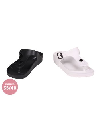 SANDALO INFRADITO DONNA 35-40 M.252 2COL.ASS