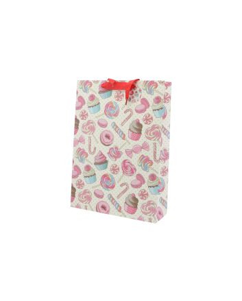 BUSTA NATALE 210GR 44X17X61CM DES.15