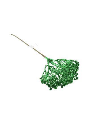 RAMO GLITTERATO 32X16CM TYJ21-03B VERDE