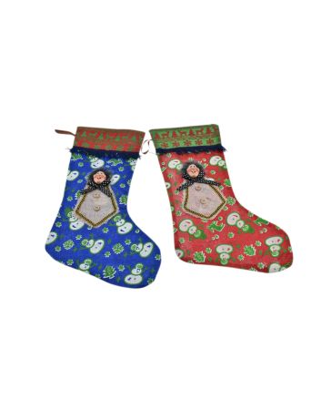 CALZA BEFANA 2ASS 39CM M.232