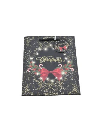 BUSTA NATALE 210GR 26.7X13.7X33 CM DES.19