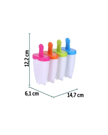 SET 4 STAMPI X GHIACCIOLI 147X61X122MM M.9090