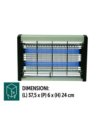 LAMPADA LED MOSCAKILLER 2X4W 220V M.308