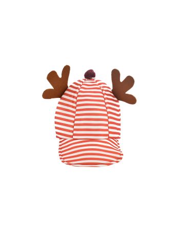 CAPPELLO RENNA 28X14CM M.304 ROSSO/BIA