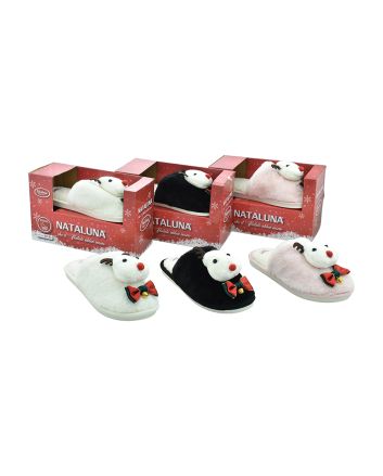 PANTOFOLA NATALUNA DONNA 36/41 3AS BOX RSS008