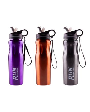 BORRACCIA TERMICA ACCIAIO INOX 800ML 3ASS