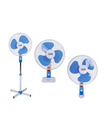 VENTILATORE PIANTANA 3IN1 PP 40X128 50W BI/BL