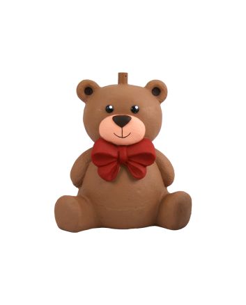 BASE ALBERO D.52XH.60CM ORSETTO C/FIO.ROSSO