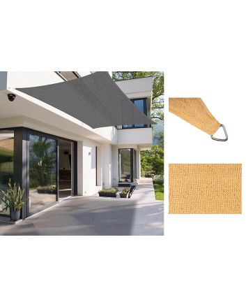 VELA PARASOLE 3X4M 180G BEIGE