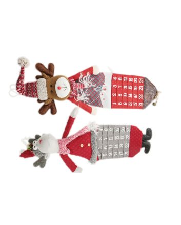 CALENDARIO AVV. BABBO/RENNA 70X21CM 2ASS