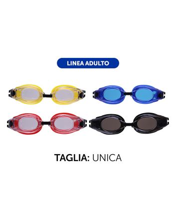 OCCHIALINI NUOTO M.2085 ADULTI 4ASS