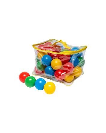 PALLINE COLORATE ASS 7.5CM 50PZ IN PVC BAG