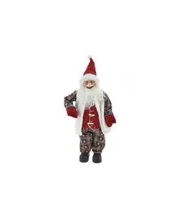 BABBO NATALE SCOZZ ALBERO 40CM M.BL-241224