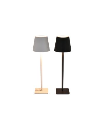 LAMP. TOUCH RIC.USB 10X10X38CM M.06 2ASS