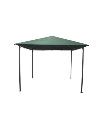 GAZEBO 3X3X2.6M 40X40MM 180GSM VERDE