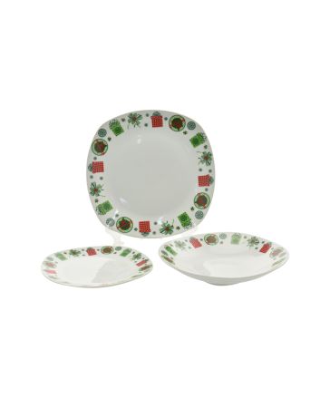 SERVIZIO PIATTI 18PZ QUADRO DES.733