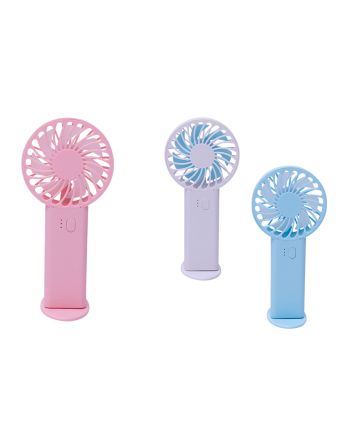 VENT.PORTATILE USB 8X7X3CM 3VEL.3 COLORI