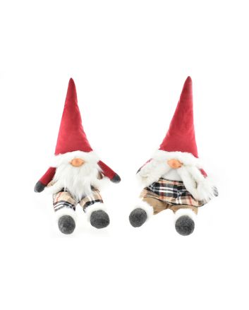 GNOMO SED.2ASS 22X16X58CM SCOZZESE DES.04A