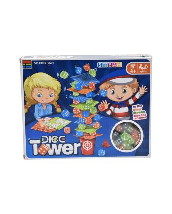 GIOCO TORRE DI DADI 28X22,5X5CM M.221