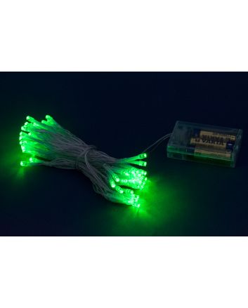 MINILED 60L A BATTERIA VERDE 6MT