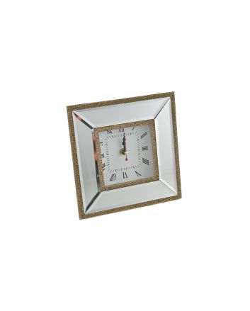 OROLOGIO DA TAVOLO 20X20X4,5CM ORO