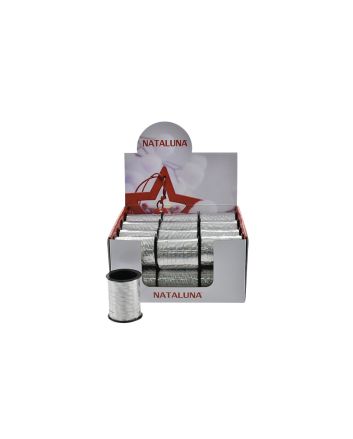 ROCCHETTO 5MMX20MT DISPL.24PCS ARGENTO SL7-12