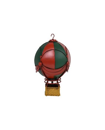 MONGOLFIERA 17X17X30 M.3256 ROSSO/VERDE