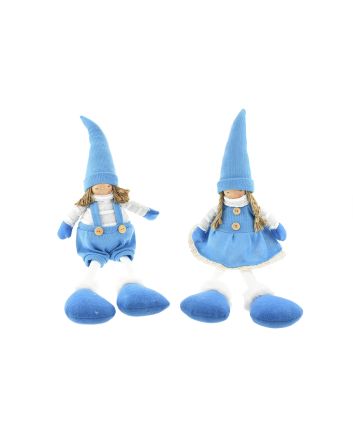 BOY&GIRL SED. 17X9X58CM DES.F5 AZZURRO