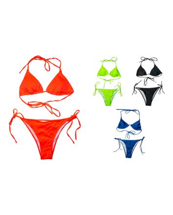 COSTUME DONNA M.BIKINI S/M/L/XL 4COL.