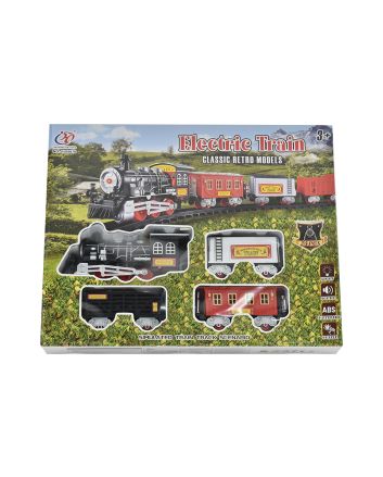 TRENINO ELETTRIC BATT.MUSIC/LUCI M.0745 26PZ