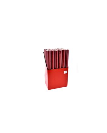 NASTRO NATALIZIO 48CMX2,7M ROSSO MOD.6