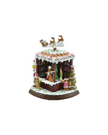 NEGOZIO DI TORTE MOV+LUCE+MUS 25CM M.638 BATT