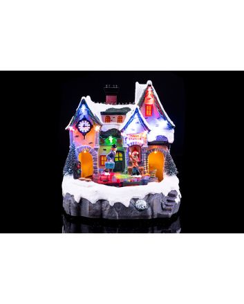 STAZIONE LED+MUS+MOV.BATT.18X18X20 TRY ME