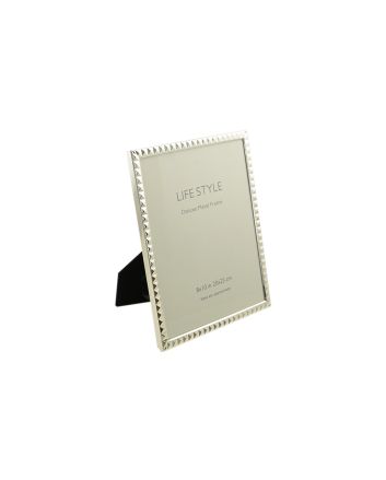 PORTAFOTO 20X25CM ARGENTO MOD.046