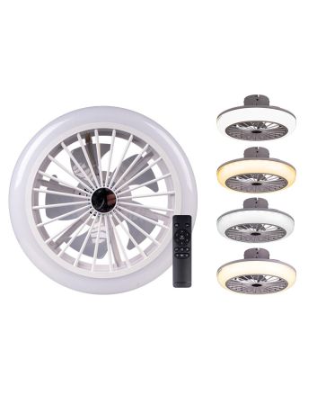 VENTILATORE SOSPESO C/TELEC+6VEL. DIA.46CM