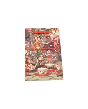 BUSTA NATALE 210GR 11X5X18CM DES.10
