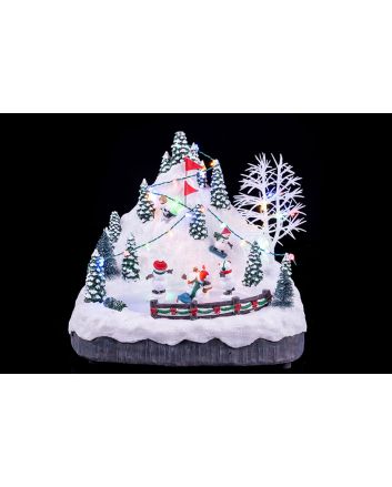 PISTA C/LED+MUS+MOV.C/TRASF.27.5X22.3X23.7CM