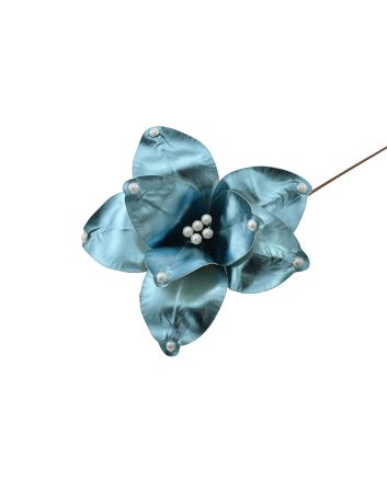 FIORE G.LUNGO 8PET M.W1-240026 AZZURRO