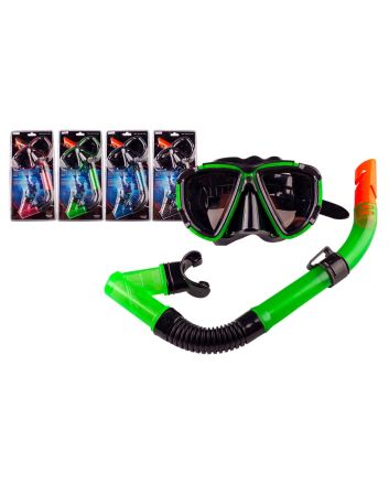 SET MASCHERA+BOCCAGLIO C/CINT.PVC 4ASS 8012