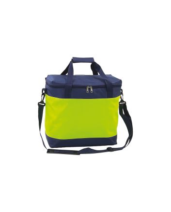 BORSA FRIGO 7MM 16LT 600D 31X16X32 BLU/GIALLO