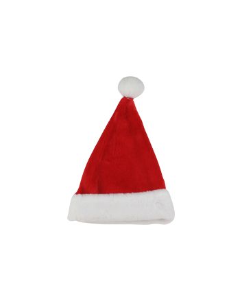 CAPPELLO NATALE 30X40CM ROSSO