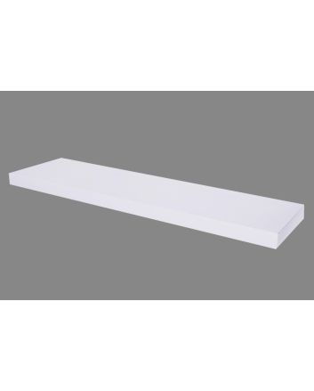 MENSOLA LEGNO GHOST 80X19,5X3,8CM BIANCO