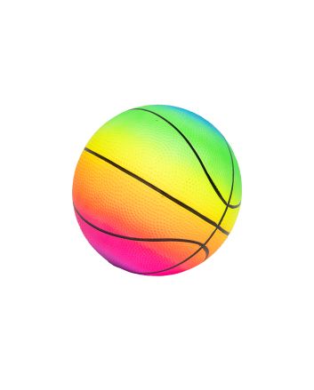 PALLONE BASKET GONFIABILE MULTICOLOR 15CM