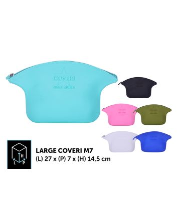 BORSELLO SILICONE M7 27X14.5X7CM 6ASS COVERI